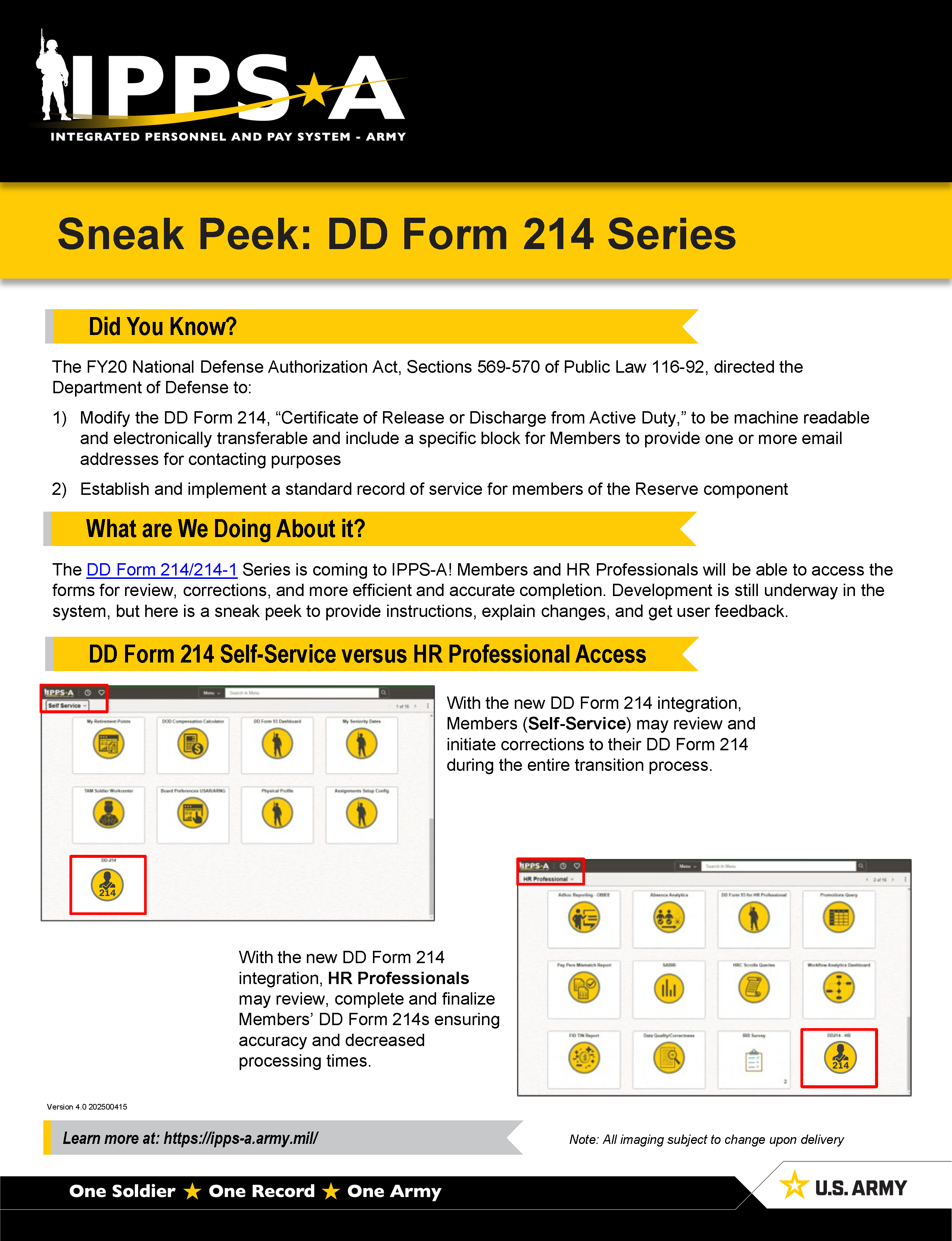 DD 214 Series Coming To IPPS A The Integrated Personnel And Pay DD 214 Series Coming To IPPS A The Integrated Personnel And Pay